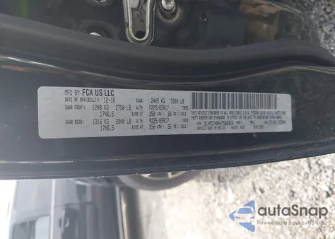 2017 Dodge Journey Se из США, поврежденный, VIN 3C4PDCABXHT568243